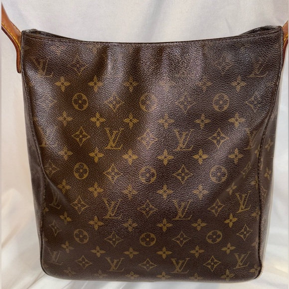 Louis Vuitton Looping Bag VINTAGE 1999 Brown Monogram Shoulder Bag - Picture 2 of 13